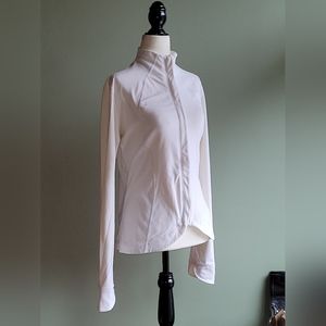 LULULEMON - Women’s White Zip-Front Performance Jacket
